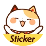 korean stickers maneki cats android application logo